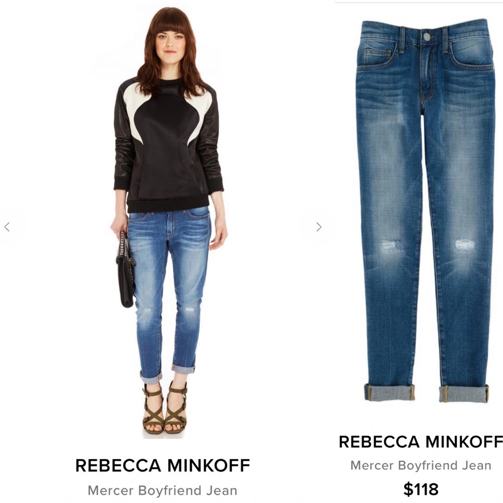 Rebecca Minkoff Mercer skinny boyfriend celebrity je…